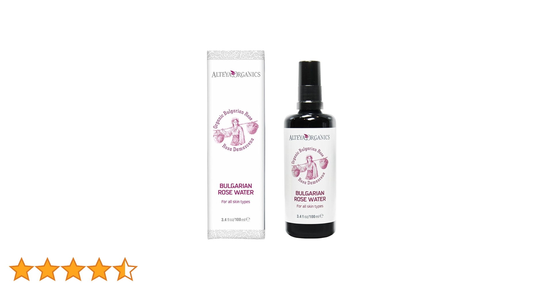 アルテヤオーガニック　ブルガリアンローズ ウォーター 〈化粧水〉100ml　４本 Amazon | アルテヤオーガニック ブルガリアンローズ モイスチャ